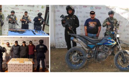 Operativos de fin de semana en Veracruz dejan 27 detenidos y objetos aseguradas