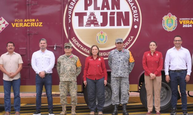 ROCÍO NAHLE Y DANIEL CORTINA REFUERZAN COORDINACIÓN PARA PROTEGER A LAS FAMILIAS DEL NORTE DE VERACRUZ