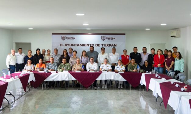 Refuerza Ayuntamiento de Tuxpan acciones de Protección Civil para la temporada de Día de Muertos e invernal