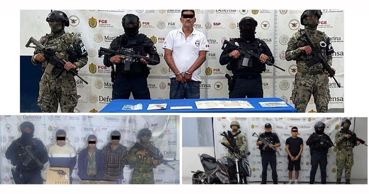 Operativos coordinados: 33 detenidos y seis presuntas víctimas de privación ilegal de la libertad
