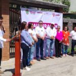 CAEV inaugura línea de conducción de agua potable en Naranjos