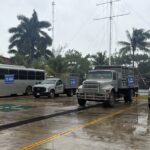Secretaría de Marina desplegó operativo de prevención y auxilio ante el Frente Frío 2 en Veracruz